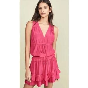 Norma Kamali Hadley Mini Dress Women's Pink Size Medium